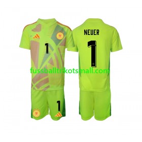 Fußballtrikots Deutschland Manuel Neuer 1 Torwart Kinder EURO 2024 Kurzarm Auswärts-trikot kaufen